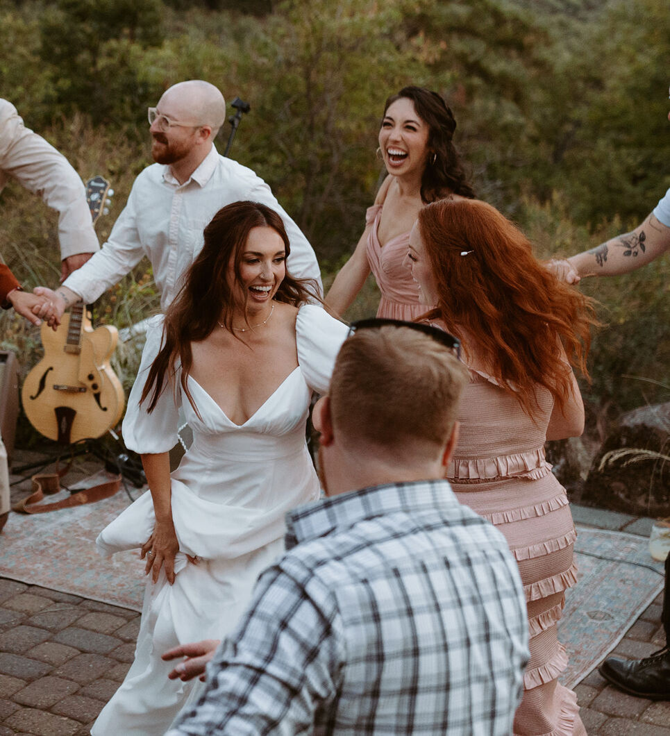 Kylie Forslund coordinating a wedding — Higher Love Event Co., Portland, OR