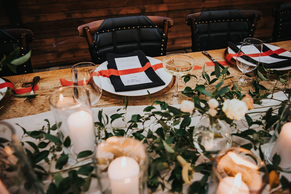 Wedding reception at Produce Row Portland Oregon — Higher Love Event Co.