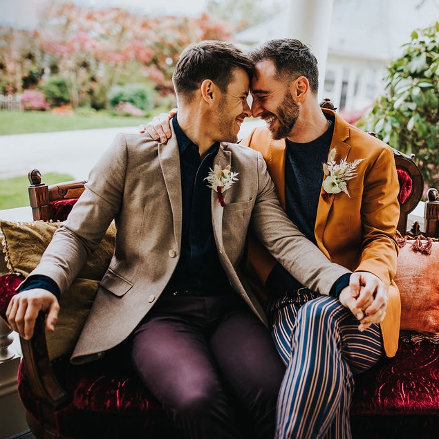 LGBTQ Wedding Portland Oregon Victorian Belle Historic Wedding Venue Rebecca Rizzo